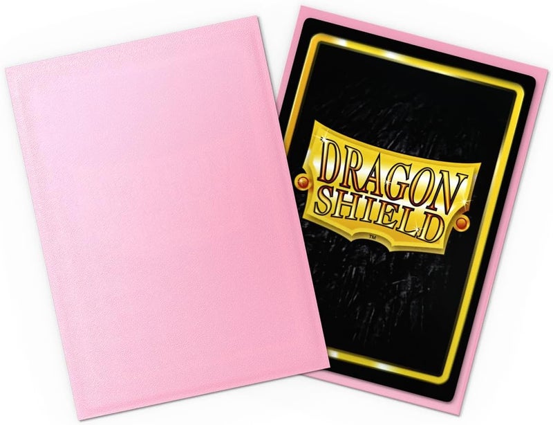 dragon shield أكمام بطاقات مات قياسية الحجم | 100 قطعة - أكمام TCG ناعمة وقوية - متوافقة مع بوكيمون، فليش آند بلود، ون بيس وماجيك ذا جاذرينغ | وردي - Image 3